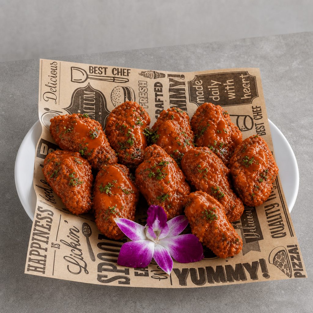 Chicken Wings (10) Combo.